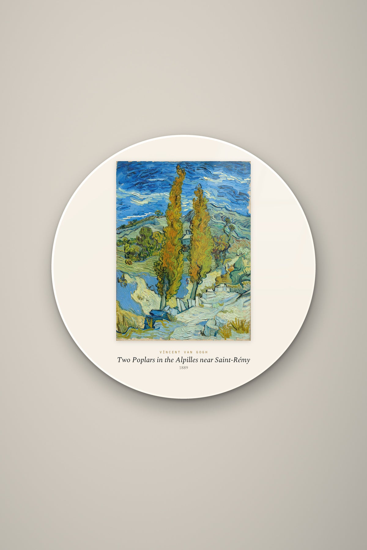 Van Gogh · İki Kavak (Saint-Rémy) Tablo, çerçeve ve tema seçeneği