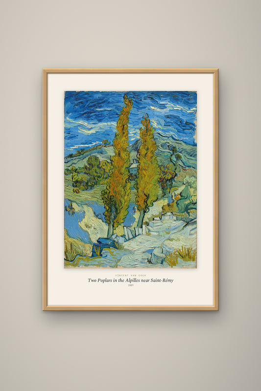 Van Gogh · İki Kavak (Saint-Rémy) Tablo