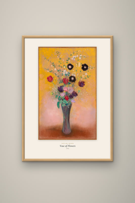 Redon · Çiçekli Vazo Tablo